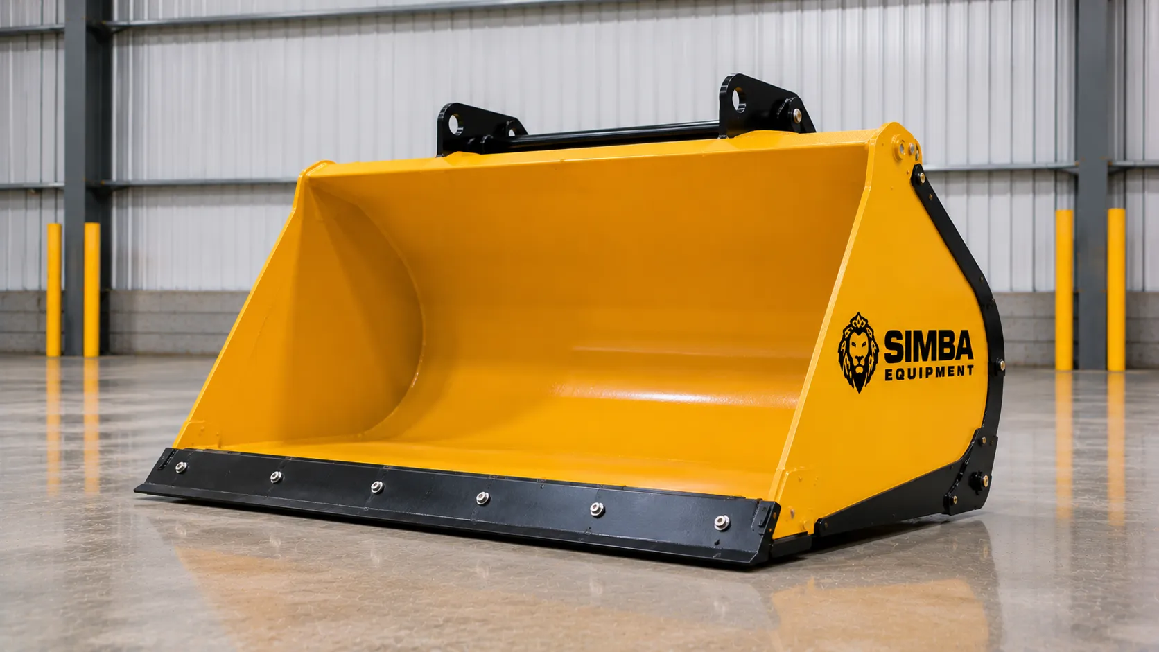 Digging Bucket with Wear Plate