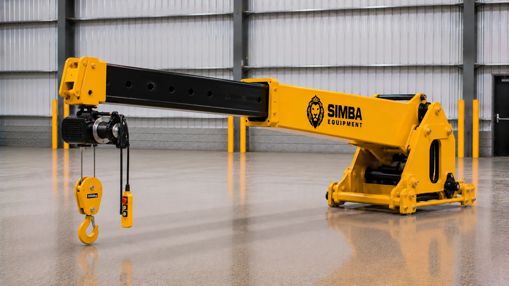 Extendable Extension Boom with Hoist