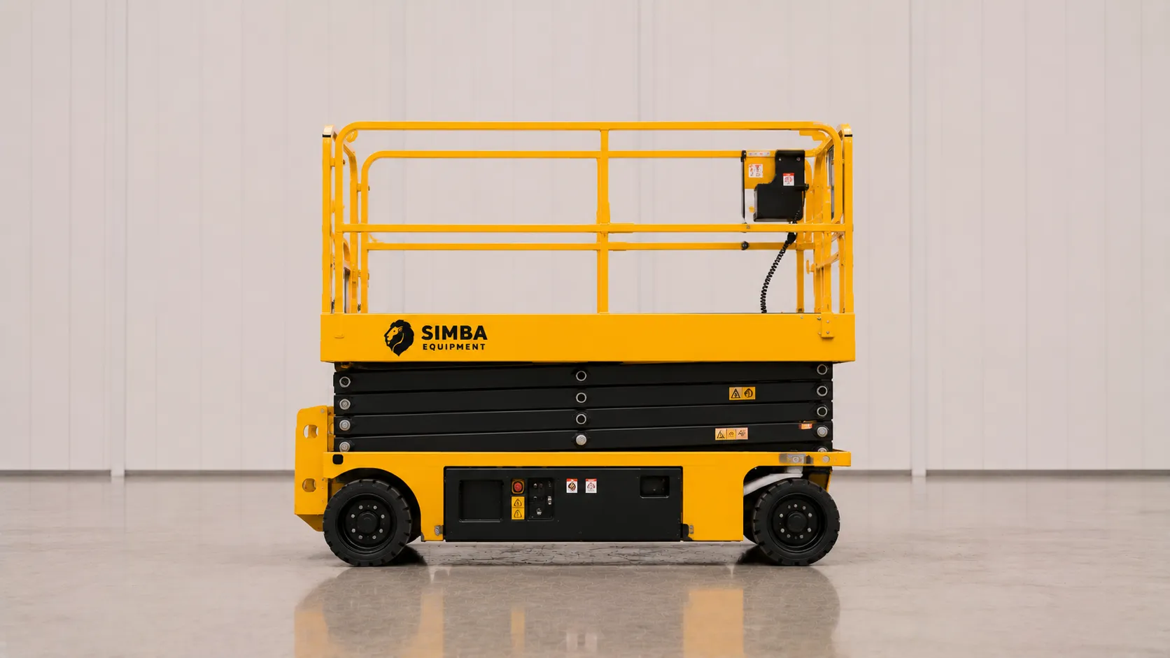 Scissor lift aerial work platform