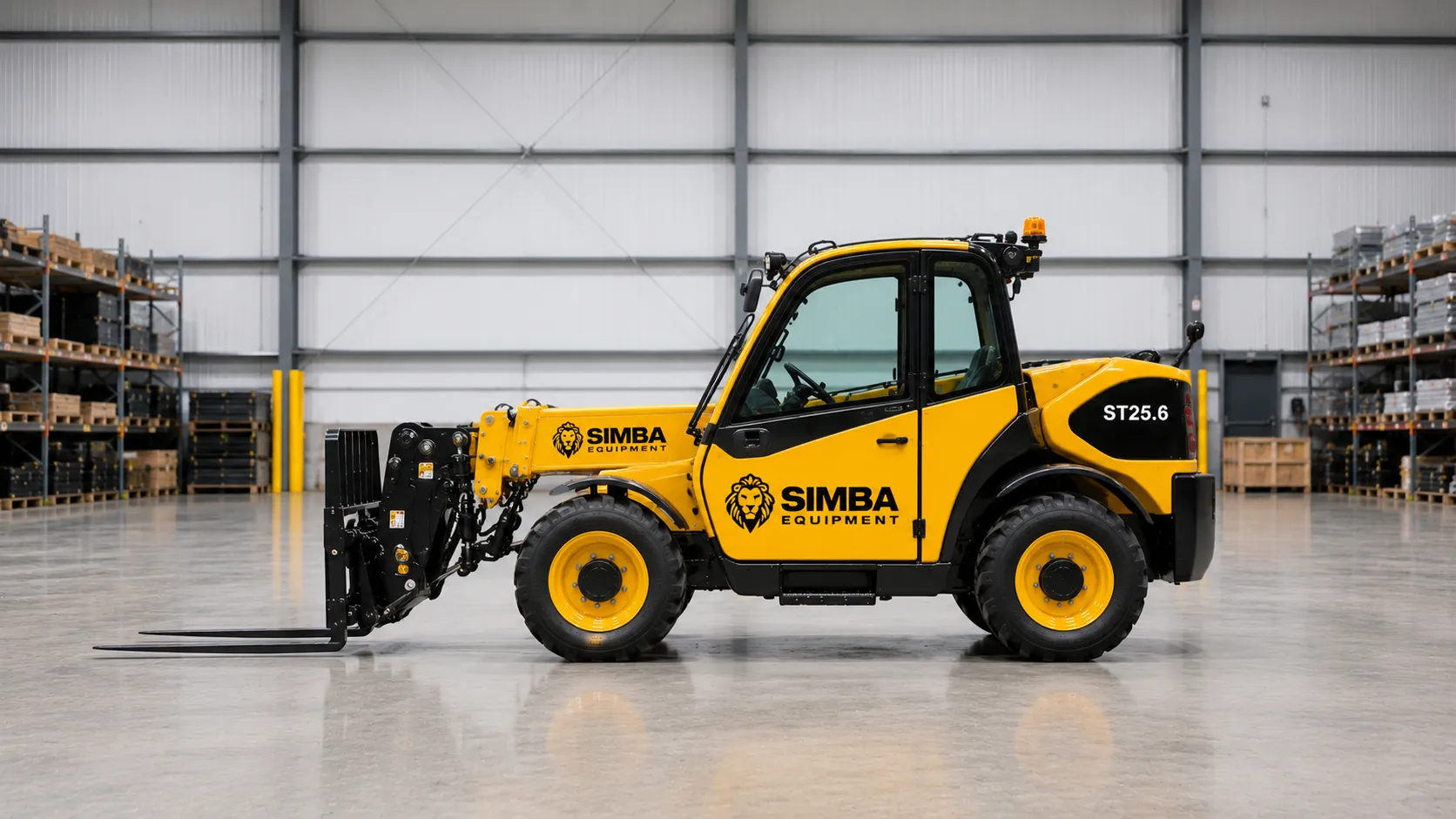 Lynx 5.5K telehandler side profile view